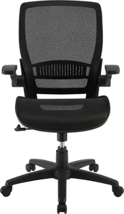 Insignia™ Ergonomic Mesh Office Chair with Adjustable Arms Black ...